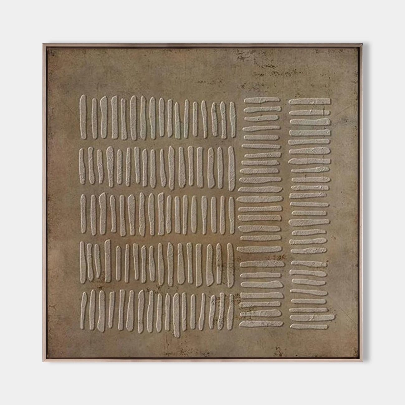 Wabi - Sabi Earth Tone Abstract Wall Art EC0024 - Viral Wall Art